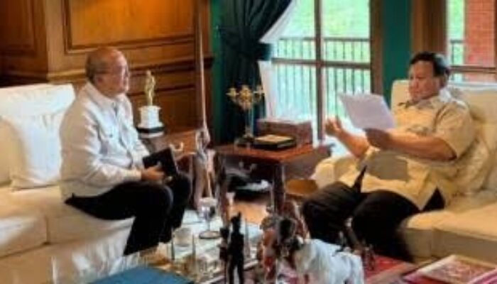 Presiden Prabowo Terima Rosan Roeslani di Hambalang, Bahas Proyek Hilirisasi Rp100 Triliun