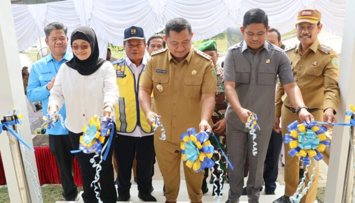 Bupati Mudyat Noor Resmikan IPA Baja 50 LPS di Sepaku, Targetkan Air Bersih Hampir 100 Persen Terlayani