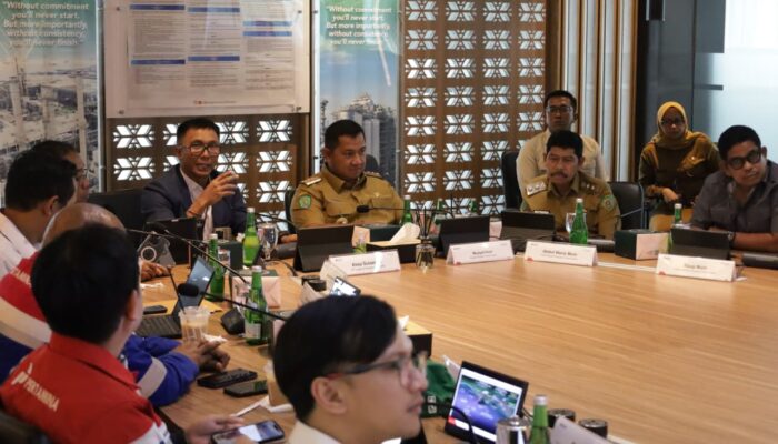 Bupati Mudyat Noor Temui PT KPB Bahas Pemanfaatan Embung 117 Ribu Meter Kubik di Lawe-Lawe