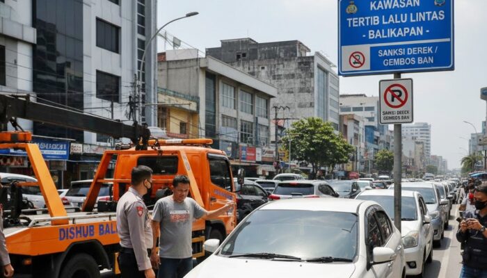 Balikpapan Perangi Parkir Liar dengan Teknologi AI hingga Ada Sanksi Derek