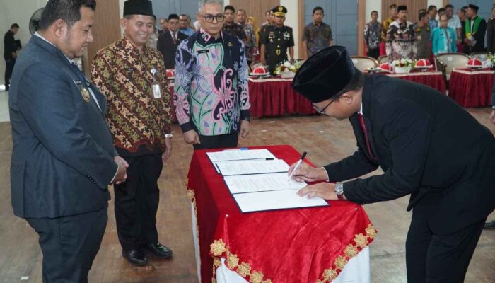 Lantik 148 Pejabat, Bupati Mudyat Noor: Jabatan Adalah Amanah, Bukan Sekadar Kedudukan