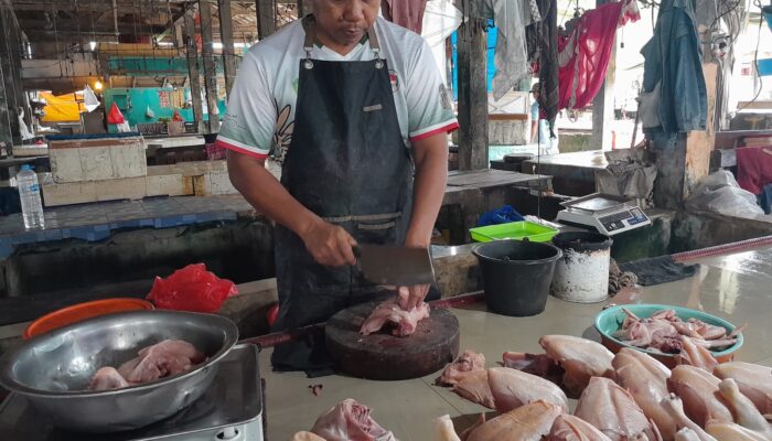 Deretan Harga Komoditas Pangan di Pasar Petung PPU, Bawang Stabil, Ayam dan Telur Merangkak Naik