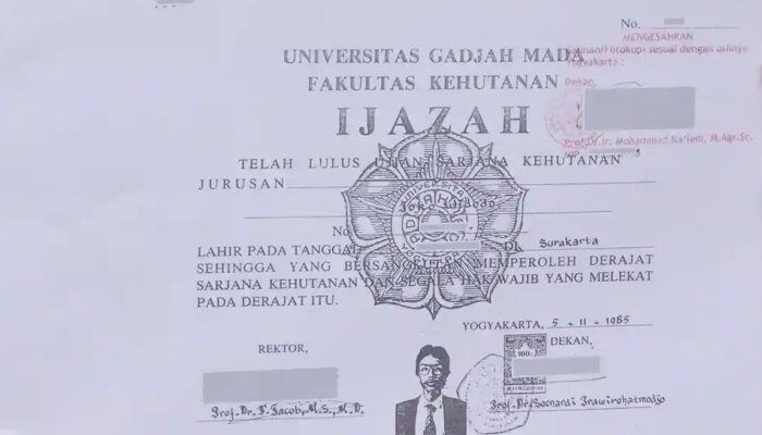 Akhiri Polemik, KPU Resmi Buka Salinan Ijazah Tanpa Sensor Presiden ke-7 RI Joko Widodo