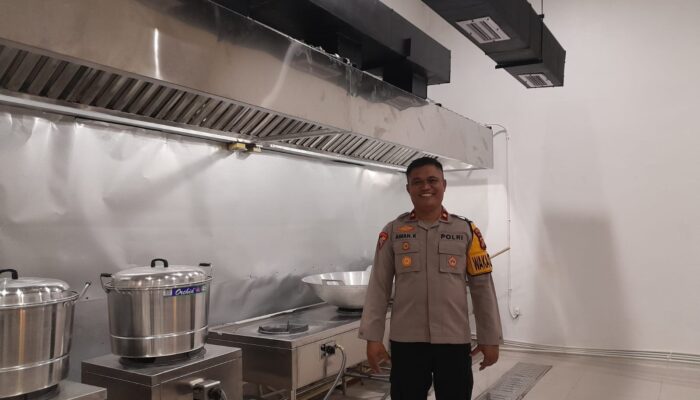 Dapur Makan Bergizi Gratis Polres PPU Rampung, Siap Produksi 1.200 Porsi