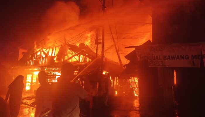 Pasar Segiri Samarinda Terbakar, Pedagang Ceritakan Detik-detik Mencekam dan Ledakan Hebat