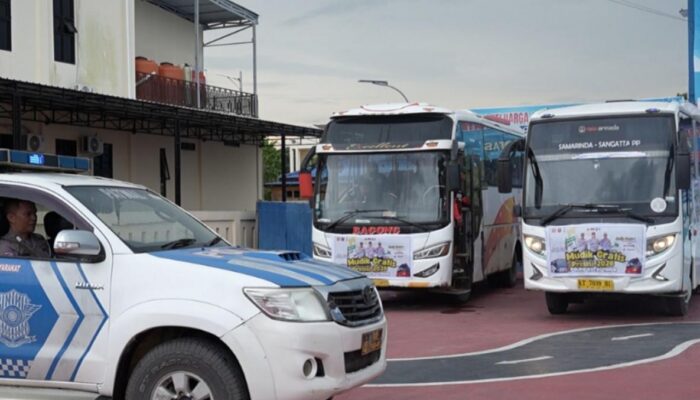 Mudik Gratis Lebaran 2026 untuk Warga Kutai Timur, Polisi Siapkan Bus yang Sudah Ramp Check