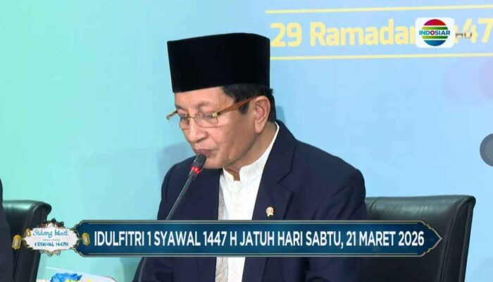 Resmi! Pemerintah Tetapkan Lebaran 2026 Jatuh 21 Maret, Hilal Tak Terlihat
