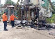 Dilalap Si Jago Merah, Rumah Kontrakan di Pemaluan Habis Tanpa Sisa