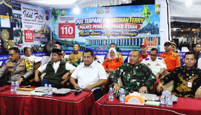 Pantau Jalur Mudik Strategis, Bupati Mudyat Noor Imbau Warga Utamakan Keselamatan