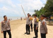 Pantau Pantai Corong hingga Nipah-Nipah, Kapolres Pastikan Libur Lebaran PPU Kondusif