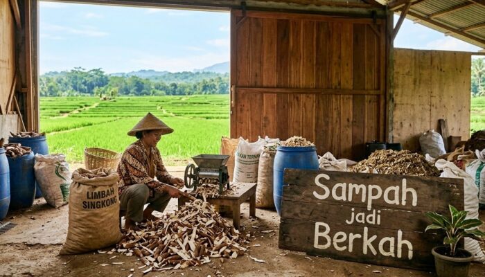 Smart Packaging dari Limbah Singkong Asal Mahakam Ulu Siap Unjuk Gigi di Penas Gorontalo