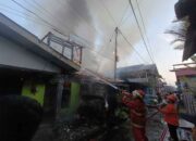 Kebakaran BTN KM 4 Penajam, 3 Rumah Terdampak
