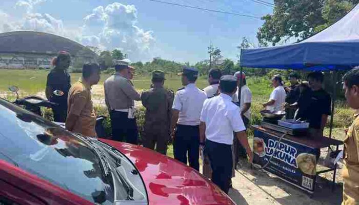 Polres PPU Tertibkan PKL di Jalan Korpri, Lalu Lintas Kini Lebih Lancar