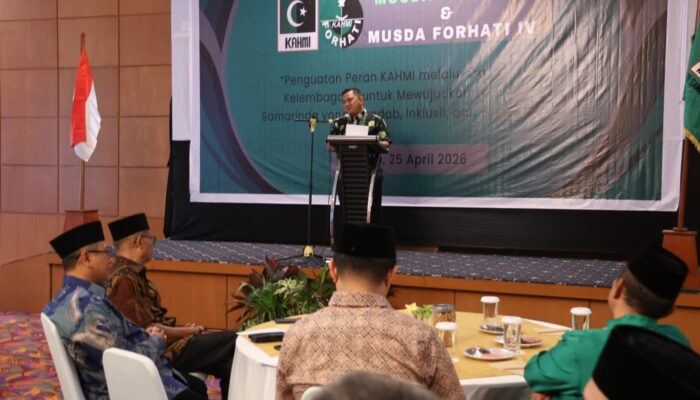 Hadiri Musda VI KAHMI Kaltim, Mudyat Noor Refleksi Perjalanan Organisasi dan Tekankan Regenerasi