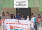 Sambut HUT Bhayangkara ke-80, Kapolres PPU Salurkan Bansos di Rumah Ibadah Kawasan IKN