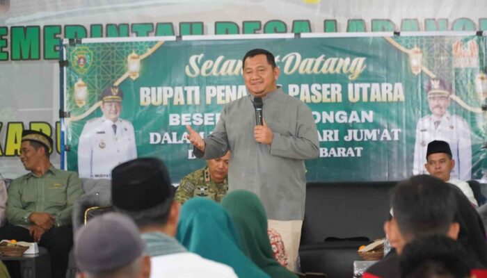 Safari Jumat di Labangka Barat, Bupati Mudyat Noor Serap Aspirasi Petani dan Warga