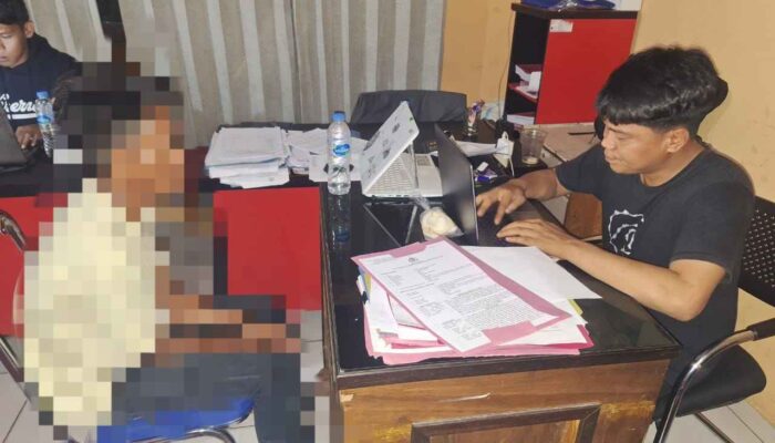 Gerak Cepat Polsek Waru, Pelaku Pencurian Warung Dibekuk Bersama Barang Bukti CCTV
