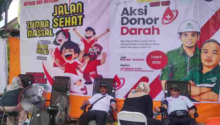 Peringatan May Day di PT STN Perkuat Solidaritas, Dari Jalan Sehat hingga Donor Darah