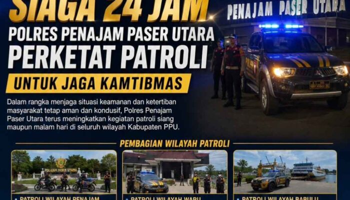 Polres PPU Buka Hotline 24 Jam, Warga Diminta Aktif Laporkan Gangguan Kamtibmas di Nomor +62 821-5578-3178 atau Call Center 110