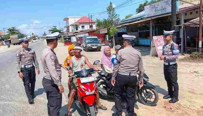 Sat Lantas Polres PPU Kedepankan Teguran Humanis bagi Pelanggar Lalu Lintas
