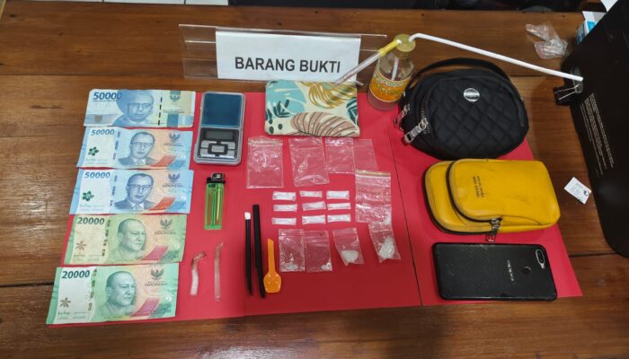 Bawa 14 Paket Sabu, Seorang Pengedar di Rintik Diamankan Polsek Babulu PPU