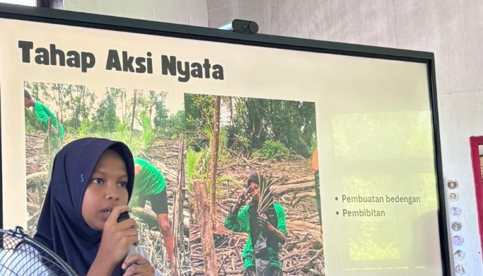 Gambar Alam Bawa Siswi SMPN 6 Anggana Kukar Ainun Nisa Raih Penghargaan Internasional