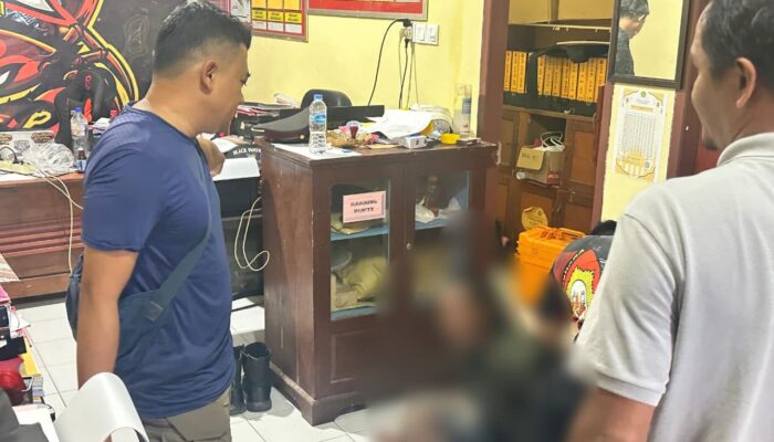 Terekam CCTV,Warga Balikpapan Barat Diamankan Usai Curi BBM di Babulu PPU