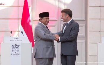 Di Hadapan Macron, Prabowo Sebut Bahasa Prancis Wajib Dipelajari Siswa Indonesia