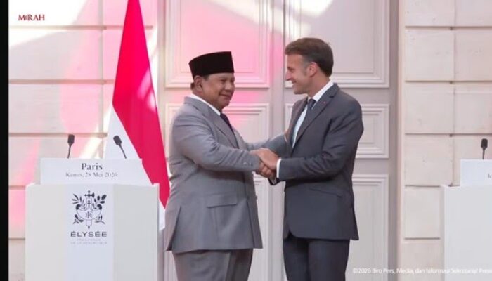 Di Hadapan Macron, Prabowo Sebut Bahasa Prancis Wajib Dipelajari Siswa Indonesia