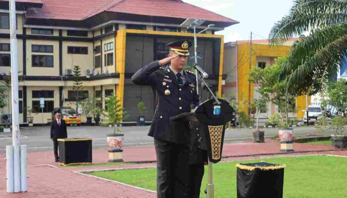 Pimpin Upacara Hari Lahir Pancasila, Kapolres PPU Tegaskan Pancasila Fondasi Perdamaian Dunia‎