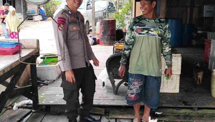 Jelang Hari Bhayangkara, Satpolairud Polres PPU Perkuat Aksi Sosial untuk Warga Pesisir‎