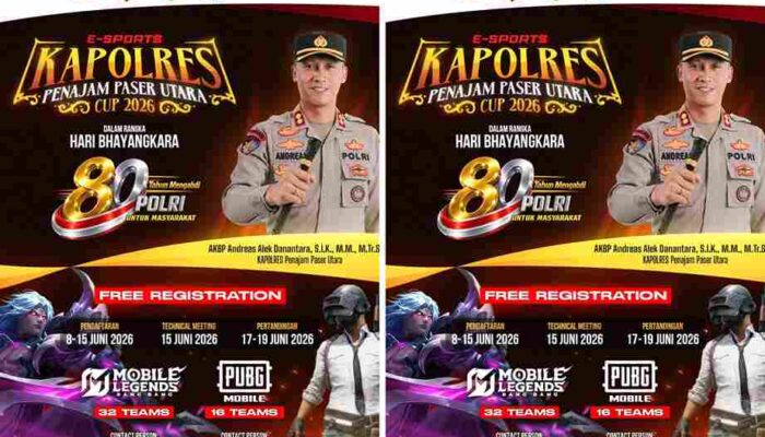 Sambut Hari Bhayangkara ke-80, Polres PPU Gelar Turnamen Olahraga hingga E-Sports