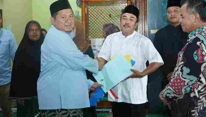 Safari Jumat di Maridan, Bupati Mudyat Noor Serahkan 21 Rumah Relokasi Korban Kebakaran Pasar ITCI