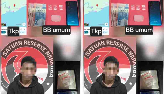 Satresnarkoba Polres PPU Tangkap Pemuda di Tanjung Tengah, Sita Sabu dan Uang Tunai