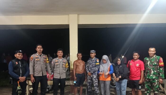 Mesin Perahu Rusak, Nelayan Api-Api PPU Ditemukan Selamat di Bagang
