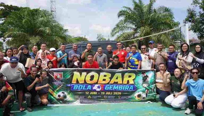 Nobar Piala Dunia di Makodim, Bupati Kubar dan Forkopimda Perkuat Sinergi Bersama Masyarakat