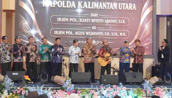 Kapolda Kaltara Resmi Berganti, Gubernur Dorong Kolaborasi Hadapi Tantangan Wilayah Perbatasan