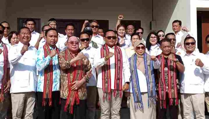 Resmikan Kantor DPC Gerindra Kubar, Bupati Frederick Edwin Ajak Partai Politik Bersinergi Bangun Daerah