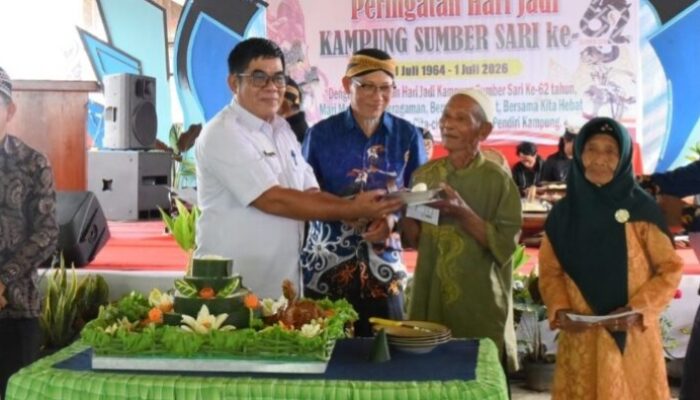 HUT ke-62 Kampung Sumber Sari, Pesan Bupati Jadi Momentum Perkuat Gotong Royong dan Tata Kelola Pemerintahan