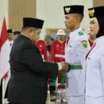 40 Calon Paskibraka PPU Dikukuhkan, Bupati Mudyat Noor: Emban Tugas dengan Penuh Tanggung Jawab