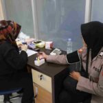 HUT Polwan ke-78, Polwan Polres PPU Gelar Donor Darah untuk Bantu Masyarakat