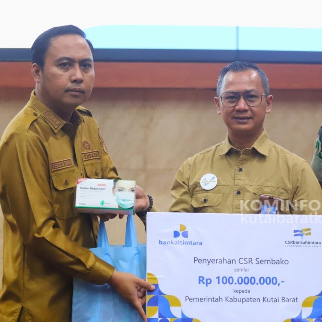 Penanganan Dampak Karhutla, Pemkab Kutai Barat Terima Bantuan dan Dapat Ribuan Masker untuk Masyarakat