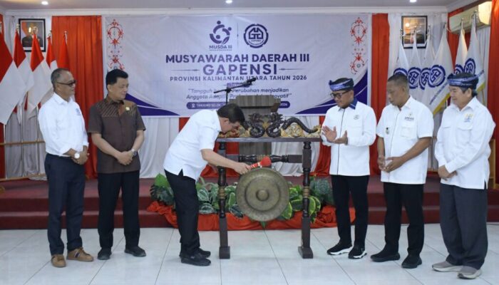 Buka Musda III Gapensi, Wagub Kaltara: Harus Jadi Motor Pembangunan Infrastruktur dan Kawasan Industri Hijau