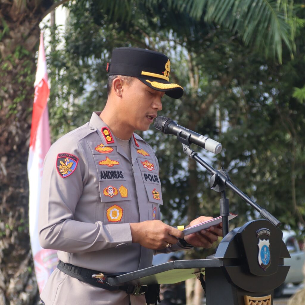 667 Peserta Ikuti Apel Sabuk Kamtibmas PPU, Kapolres Tekankan Bahaya Hoaks dan Provokasi