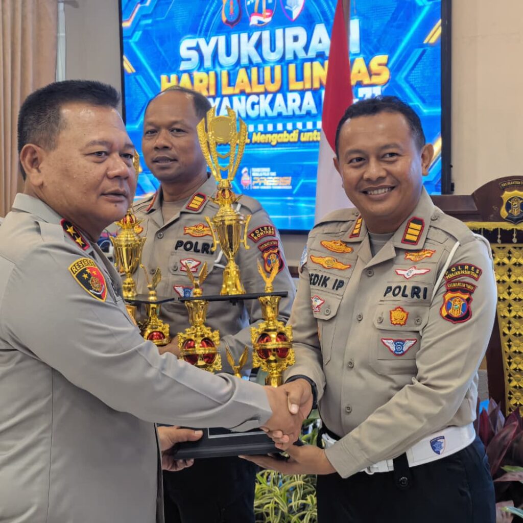 HUT Lalu Lintas Bhayangkara ke-71, Satlantas Polres PPU Borong Dua Juara 1 Polda Kaltim‎