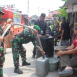 Kemarau Panjang, Kodim 0913/PPU Salurkan 12 Ton Air Bersih untuk Warga Penajam