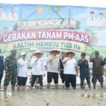 Gerakan Tanam Padi PM AAS, Mudyat Noor Tekankan Pentingnya Persiapan Lahan
