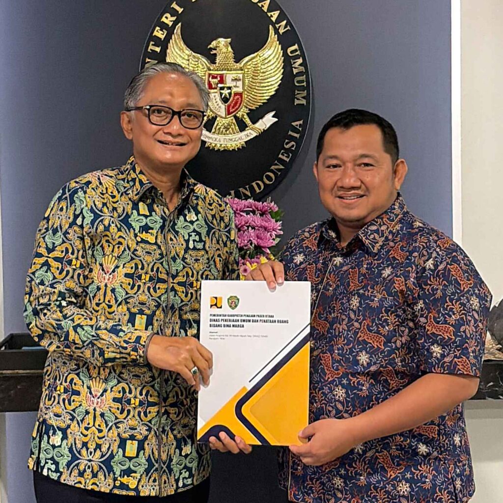 Bertemu Menteri PU, Bupati Mudyat Noor Usulkan Perbaikan Jalan hingga Pemenuhan Air Bersih PPU