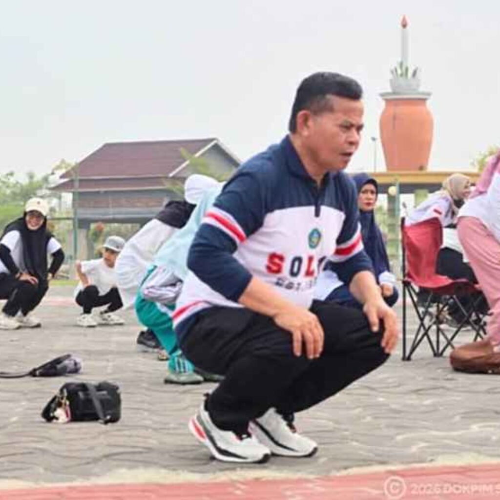 Sekda PPU Launching Sasana Bumi Taka Sehat, Ajak Warga Rutin Berolahraga‎
