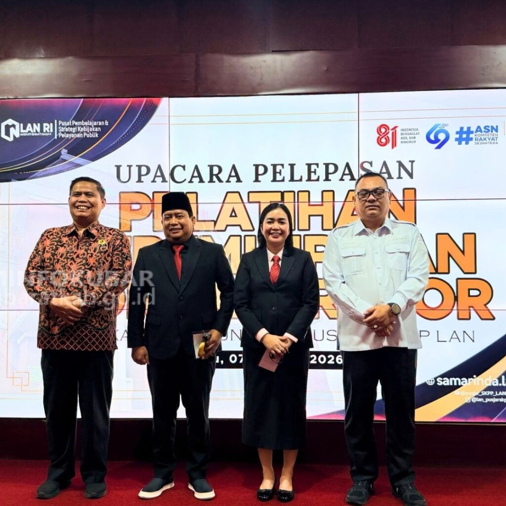 Sekda Kubar Erik Victory Lepas 8 Pejabat Administrator, Dorong Inovasi Pelayanan Publik